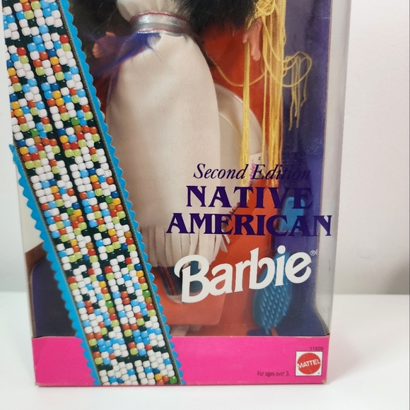 Vintage Special Collectors Edition Mattel Native American Barbie Dolls Full Set - Picture 7 of 16